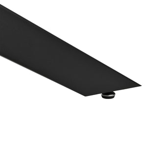 Oberau bordstel 150x78x71 cm sort [en.casa].