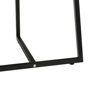 Sofabord Valdemarsvik 100x60x47cm egetræslook [en.casa].