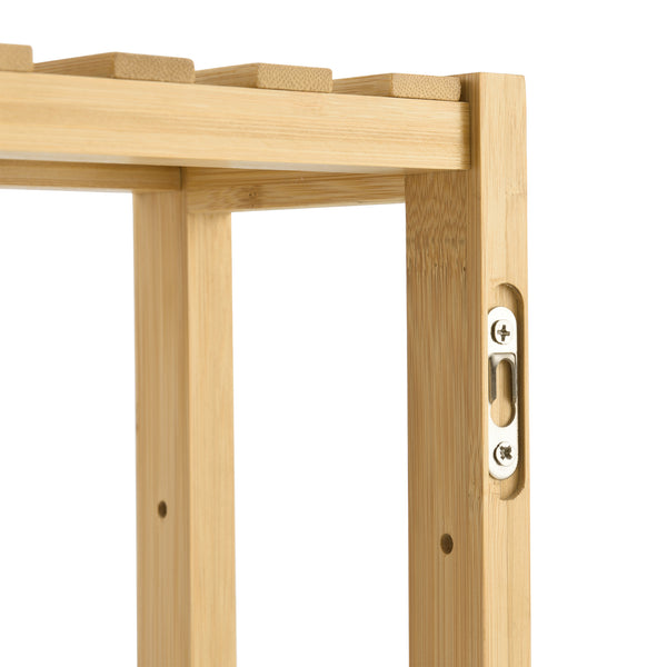 Bambushylde Örnsköldsvik 60x15x54cm naturtræ [en.casa].