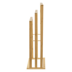 Bambus håndklædestang Rana 40x24x82 cm [en.casa].