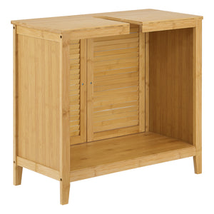 Bambus håndvask underskab Värmdö 60x67x30cm [en.casa].