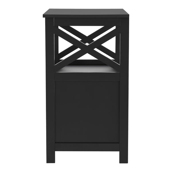 Sidebord Utajärvi sofabord 74x40x40cm sofabord sort [en.casa].