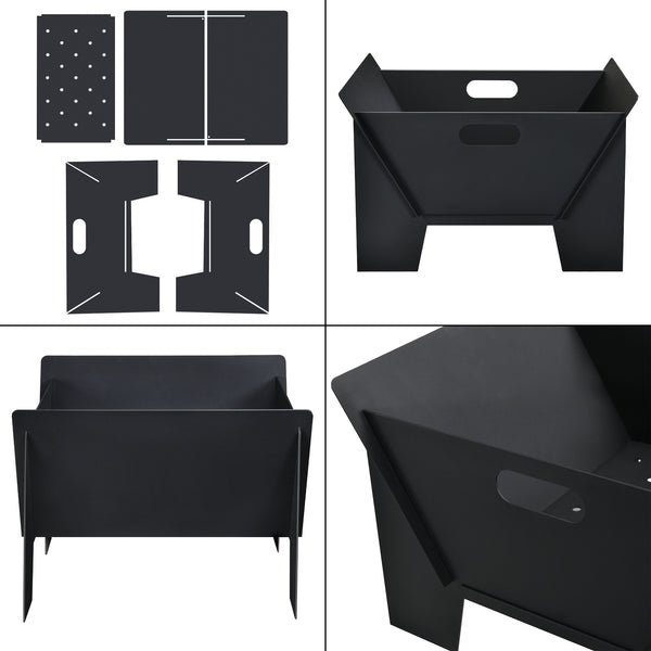 Ildsted Eidskog ildskål 28,5 x 46 x 40 cm [casa.pro].