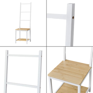 Herretjener Juuka 133x40x42 cm Frakkeholder bambus [en.casa]