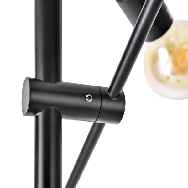 Craigavon gulvlampe 154cm x 28cm sort [lux.pro].