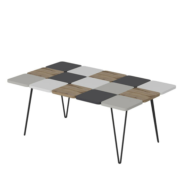 Sofabord Give 44x110x66 cm Flerfarvet [en.casa].