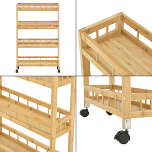 Pyhäjoki trolley 96 x 60 x 18 cm natur [en.casa].