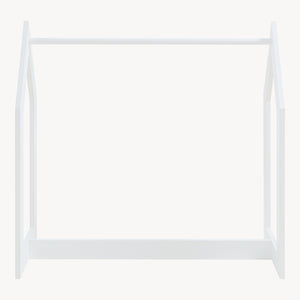 Knagerække Værløse 78x75x35cm Hvid [en.casa]