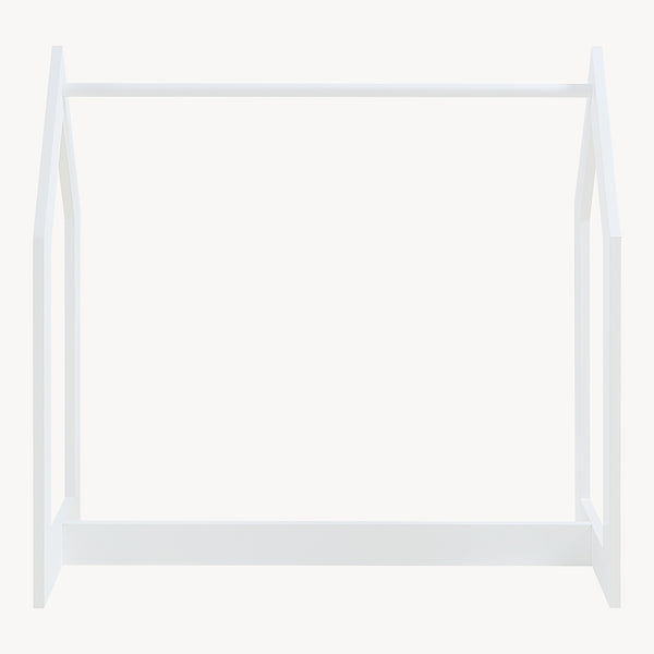 Knagerække Værløse 78x75x35cm Hvid [en.casa]
