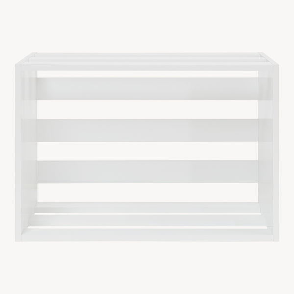 Sidebord Rønde 43x64x33 cm hvid [en.casa]