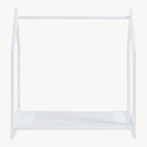 Knagerække Langeskov 78x75x35cm Hvid [en.casa]