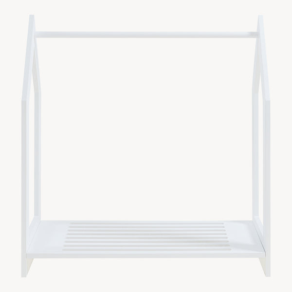 Knagerække Langeskov 78x75x35cm Hvid [en.casa]