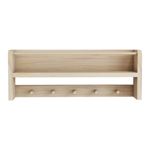 Børnegarderobe Sundeved natur i ægte træ [en.casa]