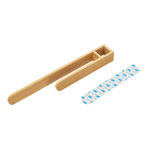 Tønsberg væghængt håndklædestang i bambus [en.casa].