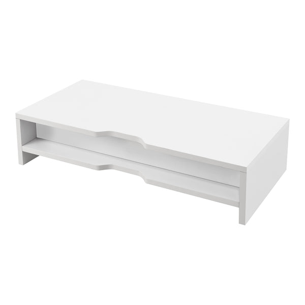 Skærmstativ Ruovesi 12x51x25cm Hvid [en.casa].