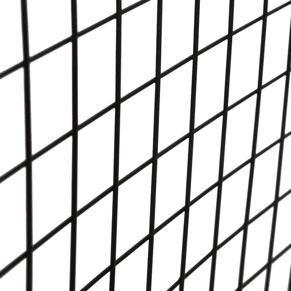 Væggitter Sæby metal 75 x 55 cm sort [en.casa]
