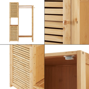 Knagerække Oldsum bambus [en.casa].