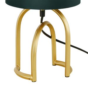 Smethwick bordlampe mørkegrøn [lux.pro].