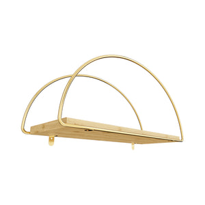 Vægophæng Mynämäki 39x16x17 cm Guld Farvet [en.casa]
