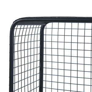 Stående hylde Volda metal 90x50x19 cm [en.casa].
