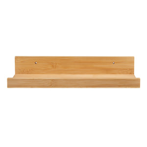 Væghylde sæt Gildeskål sæt af 3 40x13x7cm bambus [en.casa].