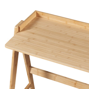 Härryda bambusskrivebord 107x47x81 cm natur [en.casa].
