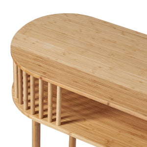 Konsolbord Pomarkku Bambus [en.casa]