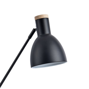 Watford bordlampe sort/træfarver [lux.pro].