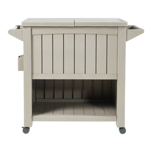 Udendørs kølevogn Arsita 102x47x87 cm Beige [casa.pro]