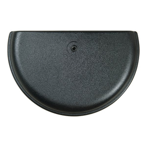 Parasolstander Bisenti beton 45x29x4,5 cm sort 10 kg [casa.pro]