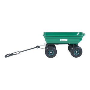 Bollerwagen Corfinio 111x51 cm maks. 250 kg Grøn/Sort [pro.tec]
