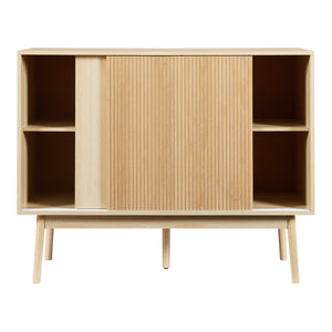 Skænk Landskrona 115x40x90 cm egetræslook [en.casa].