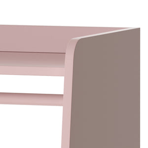 Børnegarderobe Vestnes 90x80x38 cm Cotton Candy/White [en.casa]