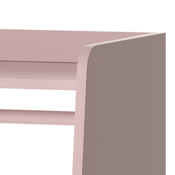 Børnegarderobe Vestnes 90x80x38 cm Cotton Candy/White [en.casa]