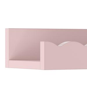 Væghylde til børn sæt med 2 Vestnes 60x10x5 cm Candyfloss [en.casa]