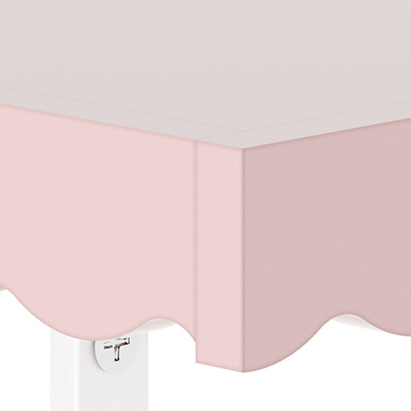 Væghylde til børn sæt med 2 Vestnes 80x17x4 cm Candyfloss [en.casa]