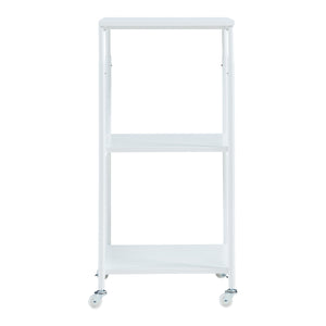 Rulbart printerbord Janertu 82x39x35 cm Hvid [en.casa]