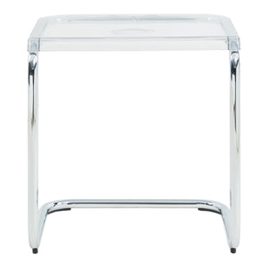 Sidebord Brosa 44x37x48 cm Transparent [en.casa]