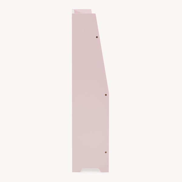 Børnebøgerreol Virer 78x60x18 cm Rosa [en.casa]
