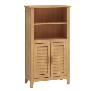 Skab ved siden af Rirg 92x50x25 cm bambus natur [en.casa]