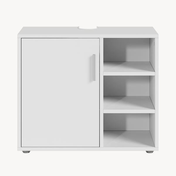 Vaskeskab Kulaik 51x60x32 cm Hvid [en.casa]