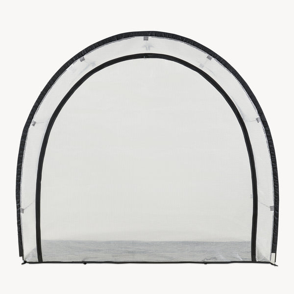 Tomatplantehus af folie Larshasas 180x80x170 cm Transparent [en.casa]