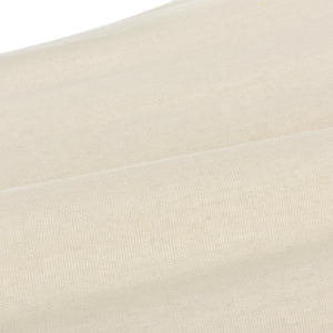 [casa.pro] ® Hængekøje-275x80 cm-beige-max.150 kg - med vipper liggende overflade: 180x70 cm-med træstænger 