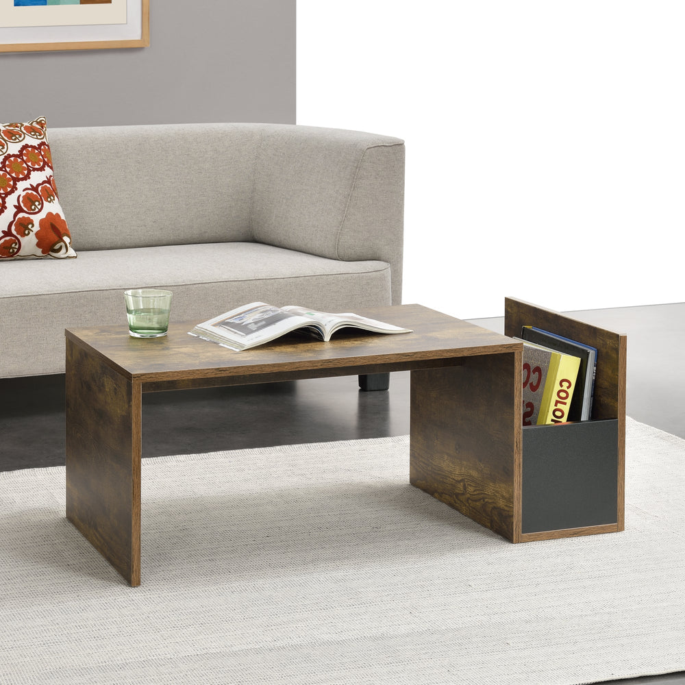 Sofabord Bollnäs 90x45x35 cm med opbevaringsrum forskellige farver en.casa - premiumXL