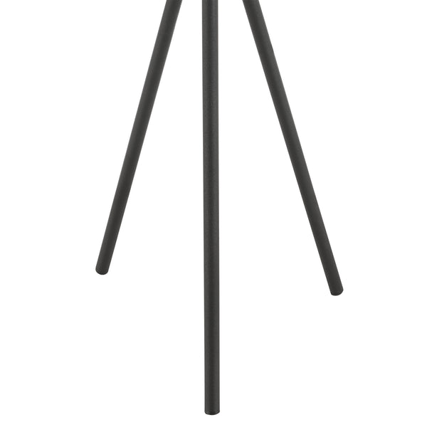Plantestativ Lasne sæt af 2 metal sort beige en.casa