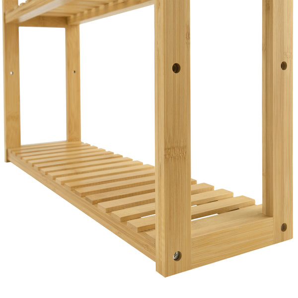 Bambushylde Örnsköldsvik 60x15x54cm naturtræ [en.casa].