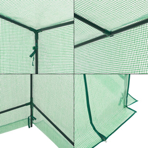 Drivhus Vlaardingen 198x78x200cm Grøn [en.casa].
