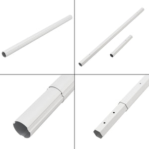 Pool roll-up enhed Oliveti med skydere i aluminium [en.casa]