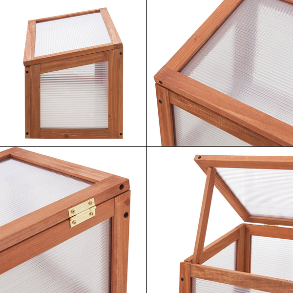 Køleramme Laarbeek 60 x 30 cm fyrretræ [casa.pro].