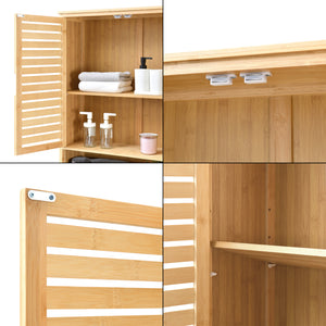 Geta toiletskab 170 x 66 x 23 cm bambus [en.casa].